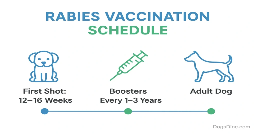 Rabies Vaccination Schedule for Dogs