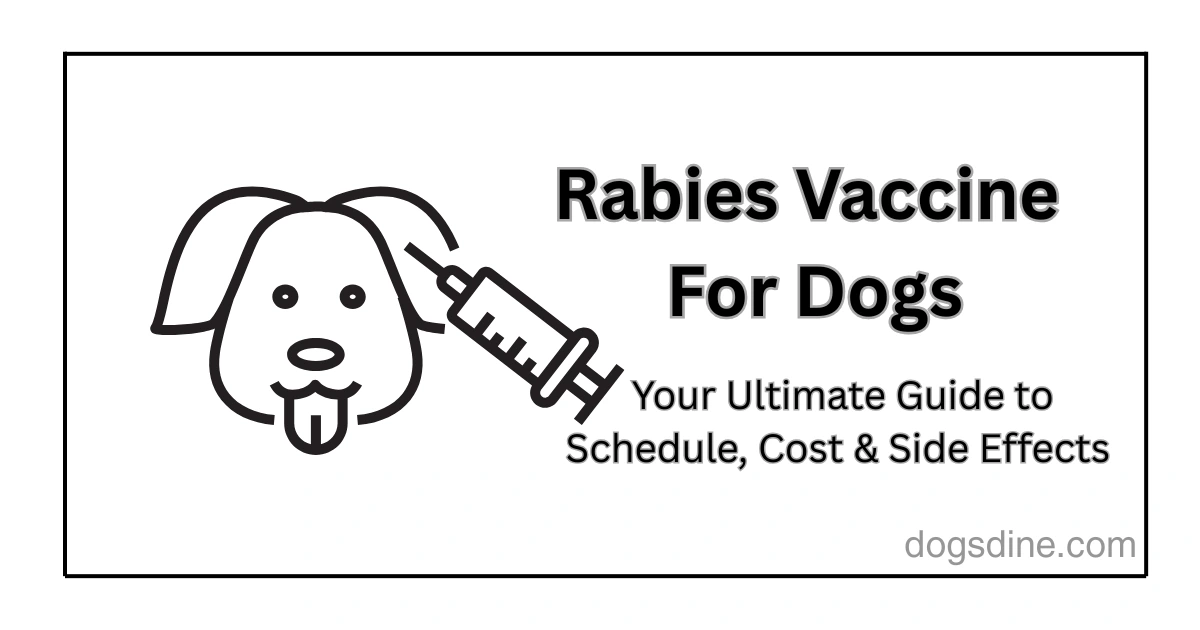 Rabies Vaccine For Dogs